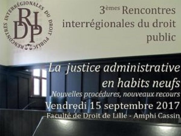 3ème rencontres interrégionales du droit public