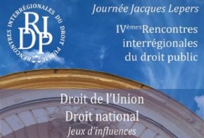 IVe rencontres interrégionales du droit public