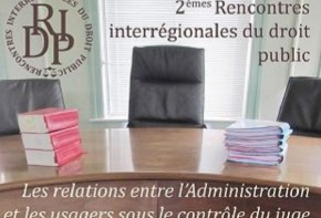 2ème rencontres interrégionales du droit public